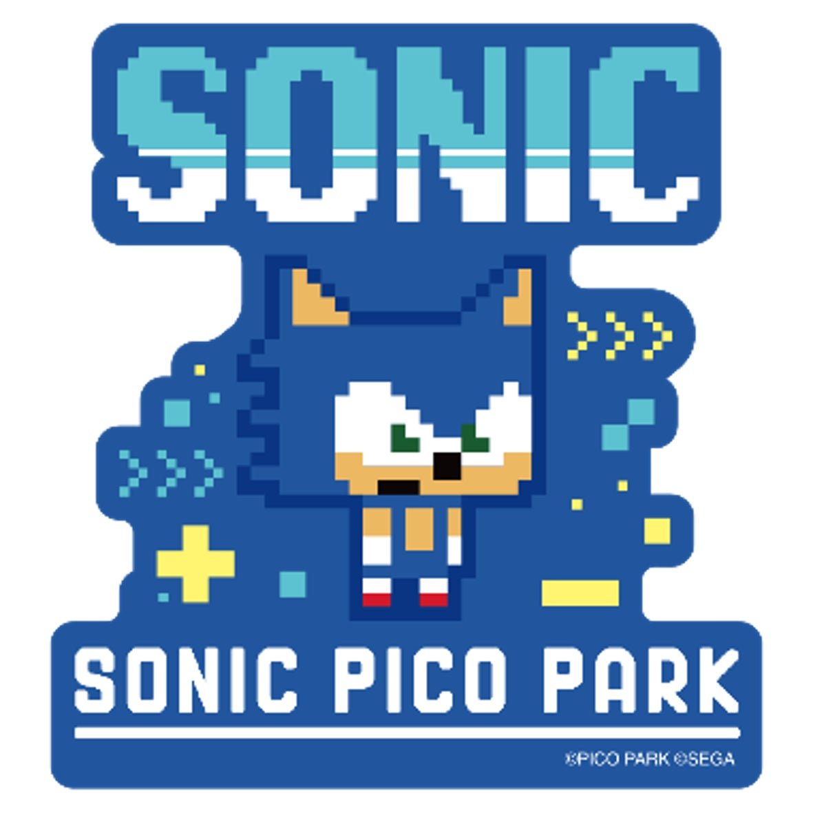 『SONIC PICO PARK』ダイカットステッカー ソニック