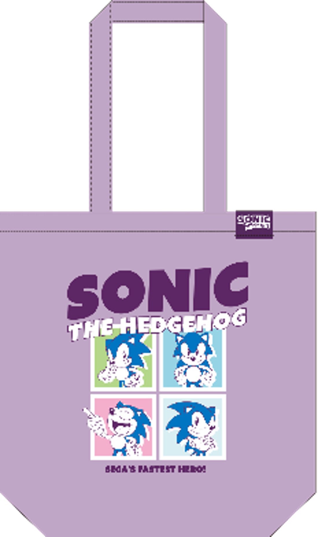『ソニック・ザ・ヘッジホッグ』トートバッグ -SEGA'S FASTEST HERO!-