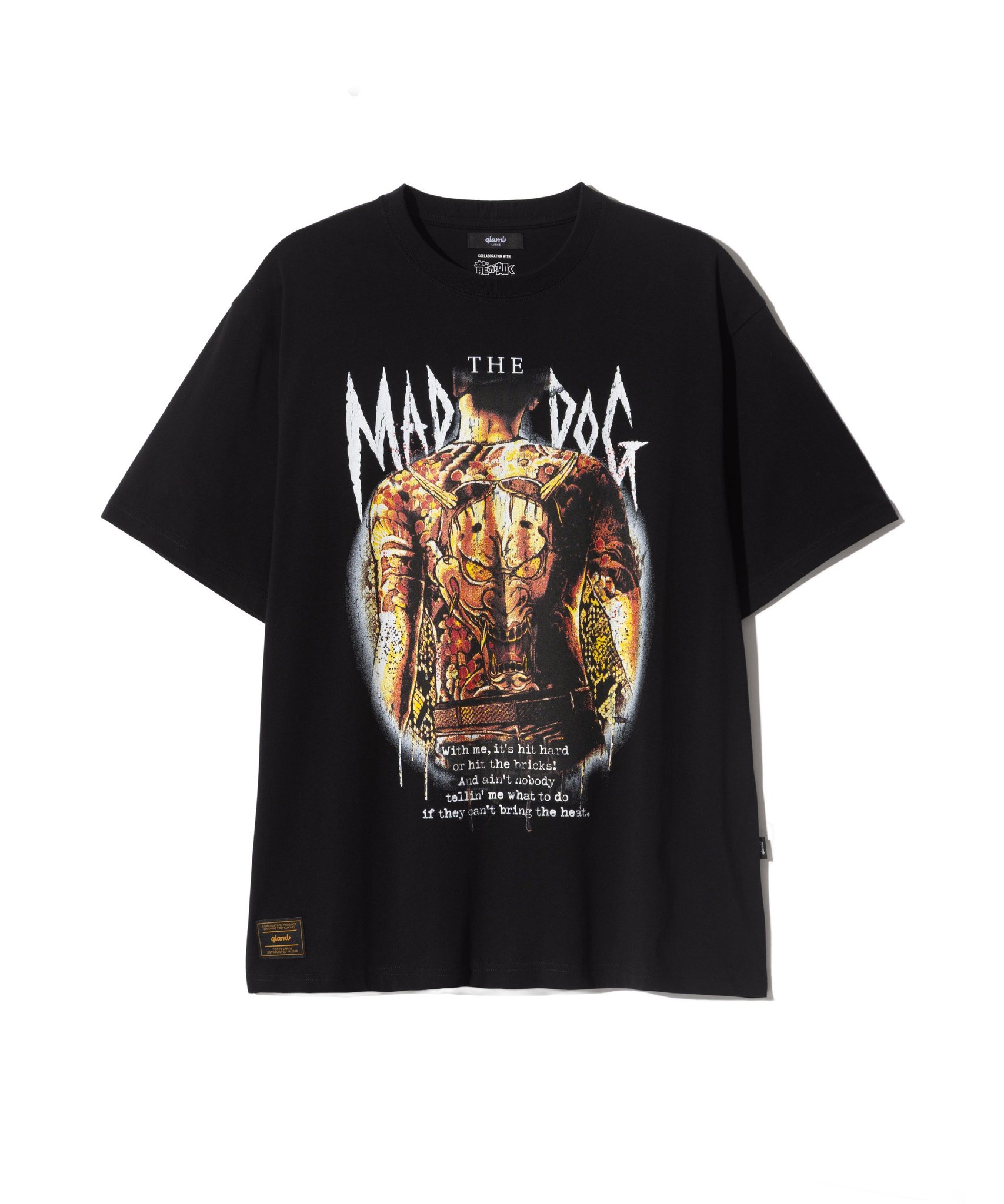 glamb限定コラボTシャツ 真島吾朗デザイン