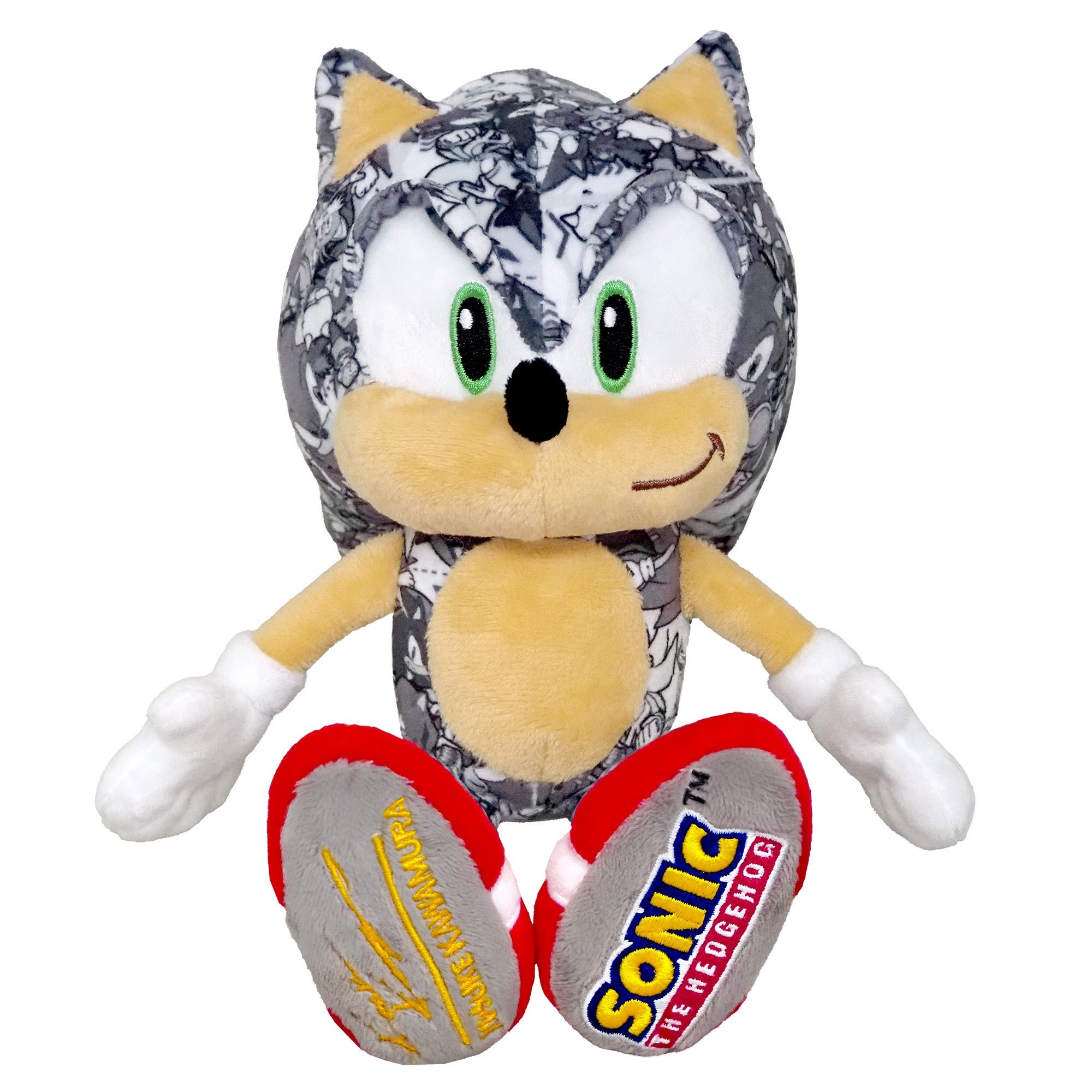 ソニック・ザ・ヘッジホッグ × 河村康輔 SEGA STORE限定トイ（モノクロ）