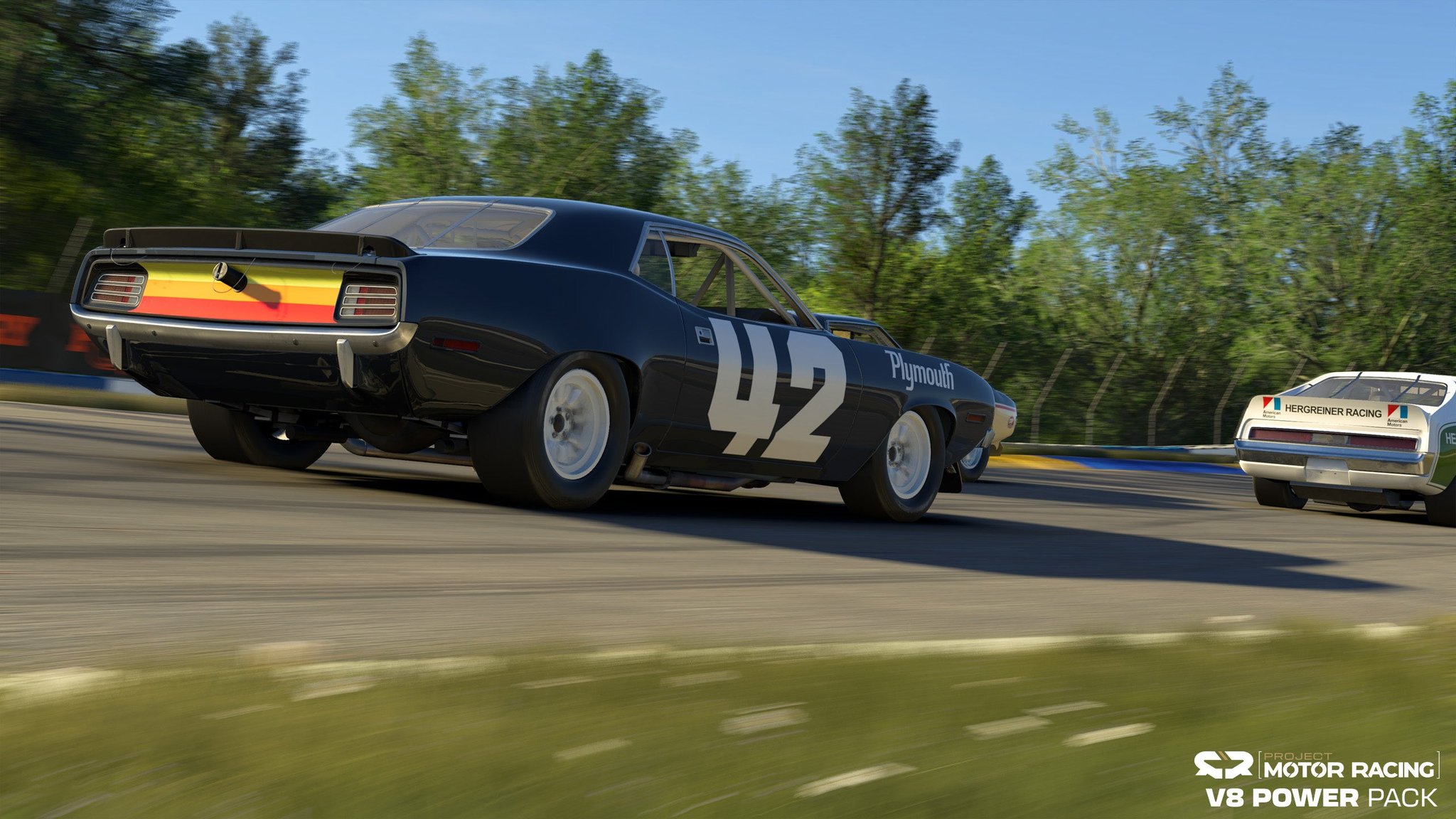 Historic USV8クラスの収録車両(1970 Plymouth Barracuda TA)