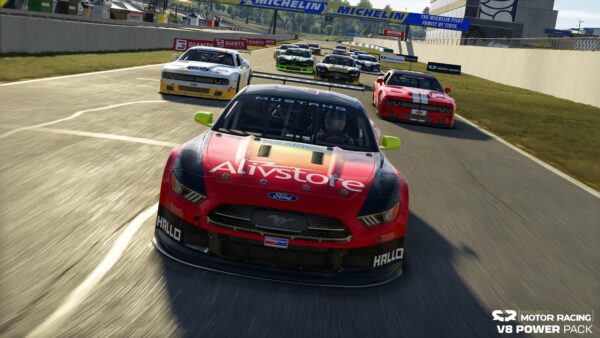「V8 Power Pack」収録車両のレースシーン