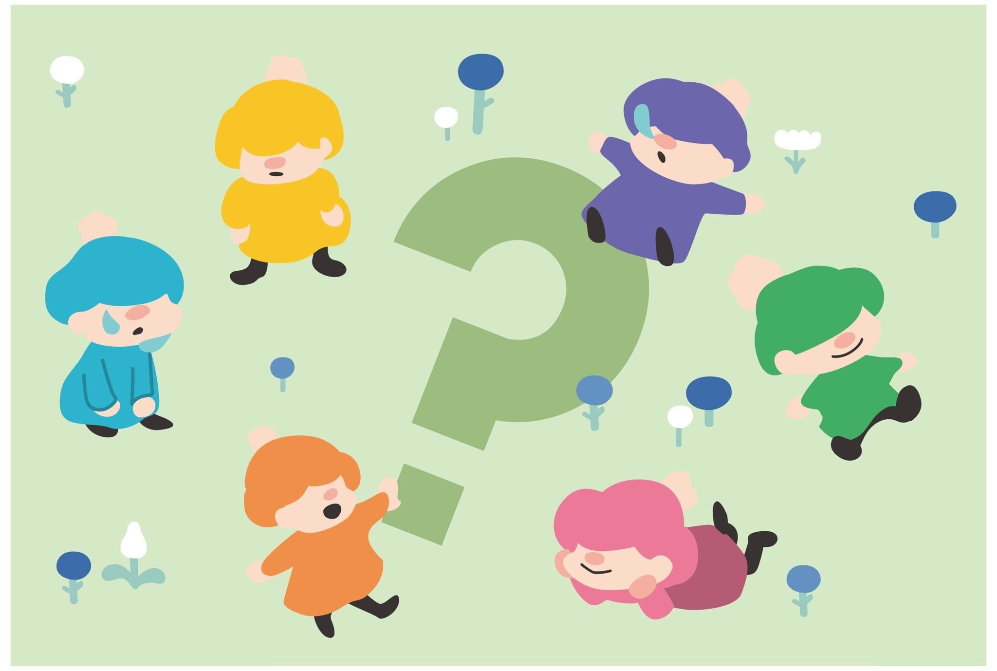 トントゥに会いにいこう!クイズスタンプラリーのイラスト
