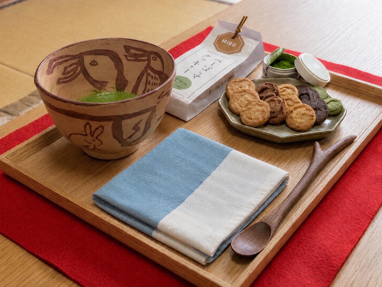 インクルーシブなお茶会体験 お茶キットの内容