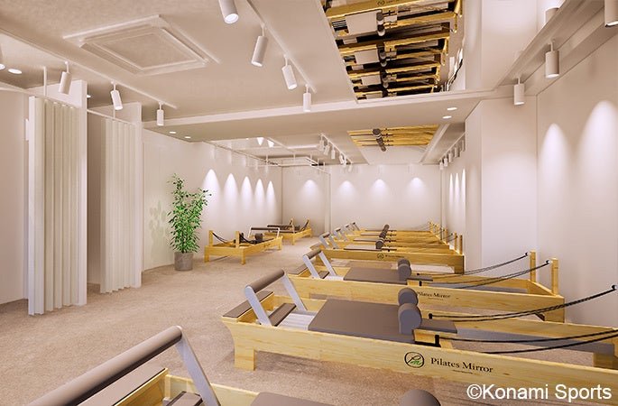 Pilates Mirror 一橋学園 スタジオ内観