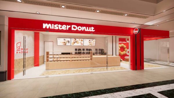 「ミスタードーナツGlobal Harbor(環球港)ショップ」の店内フォトスポット