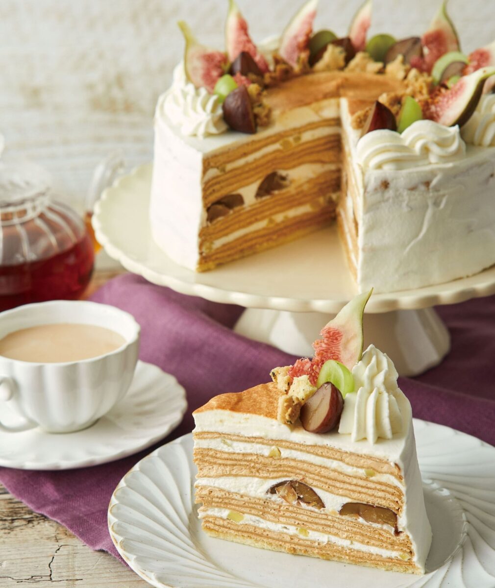 【Afternoon Tea LOVE&TABLE】シャインマスカットの贅沢ミルクレープや“キャラメリゼいちじく”の焼きたてクレープ、巨峰＆マスカルポーネの新作ドリンクなど秋限定メニュー発売 by PR TIMES
