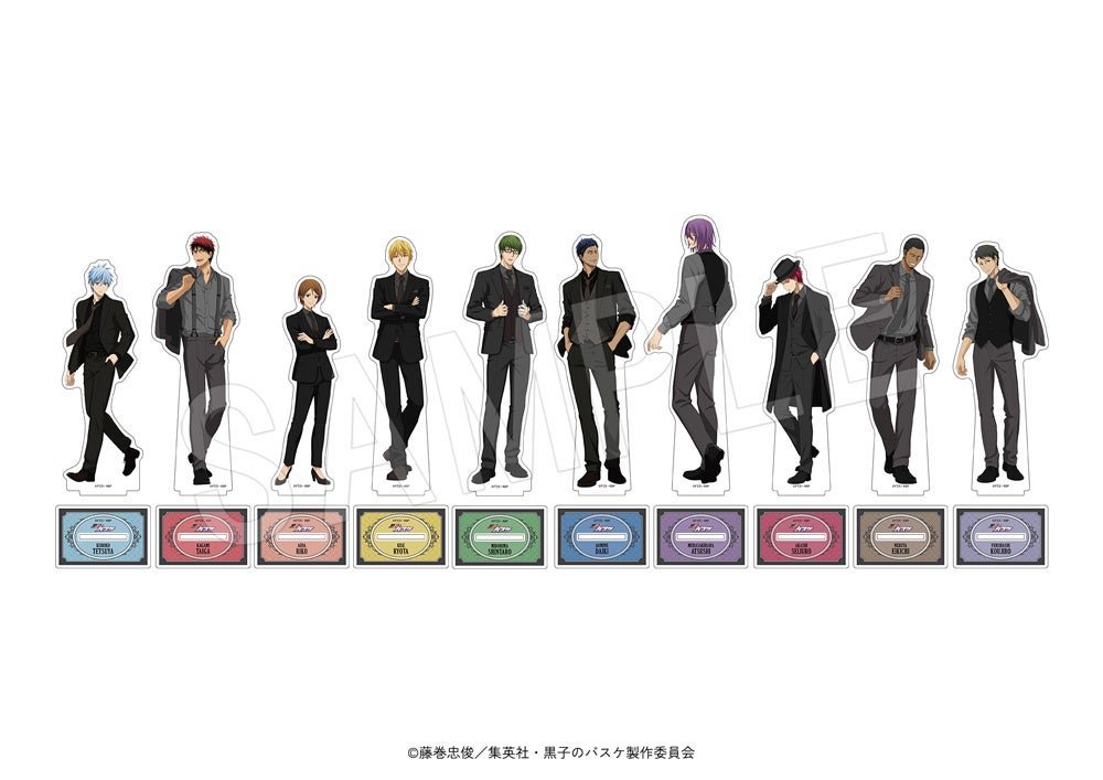 アクリルフィギュアスタンド 黒スーツ2026ver. 全10種