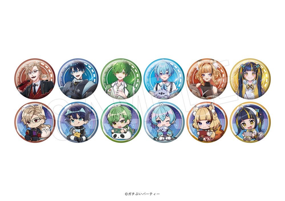 トレーディング缶バッジ ゲーム中ver.