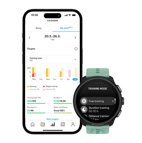 AIが目標に合わせたトレーニングを提案する「Suunto Coach」