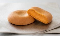 和三盆ミルク饅頭 大阪もちまろ菓の断面
