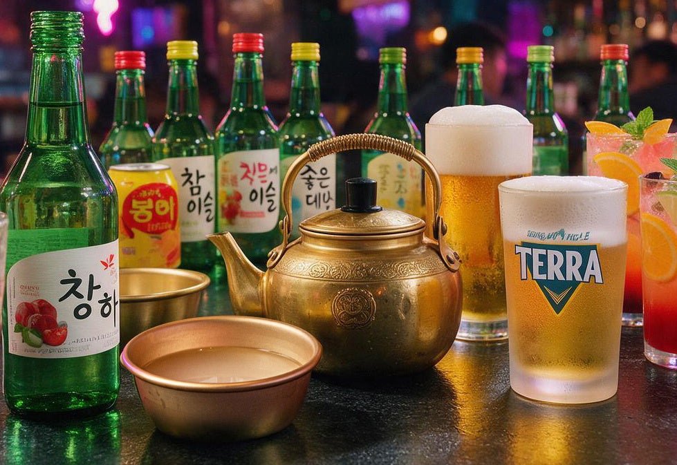 チヂミにはマッコリ？ 今回は、冷たいビールがおすすめです！