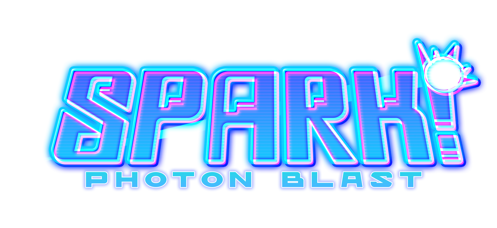 『SPARK! - PHOTON BLAST -』ロゴ