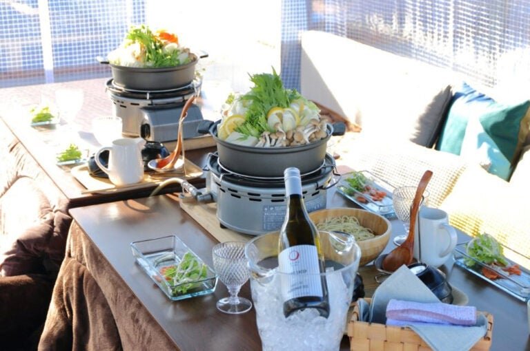 こたつ貸切個室プラン（BBQ場）