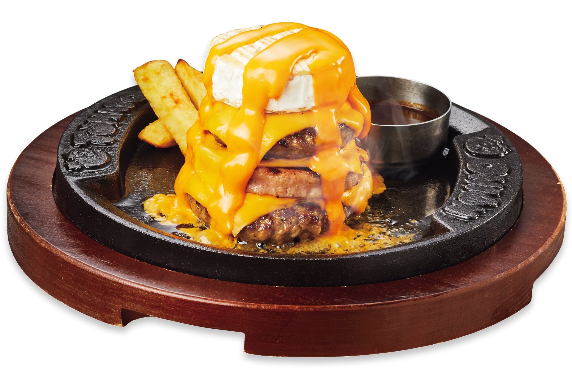 メルティチーズの“マウンテン”ハンバーグ