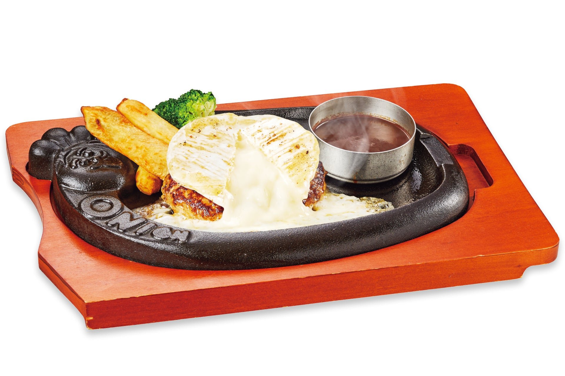 “とろ～り”焼きカマンベールチーズのハンバーグ