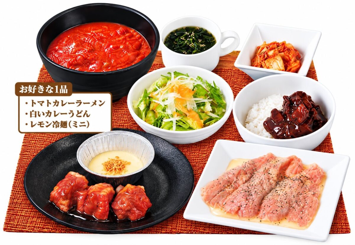 フェアランチ定食~背徳~のセット内容