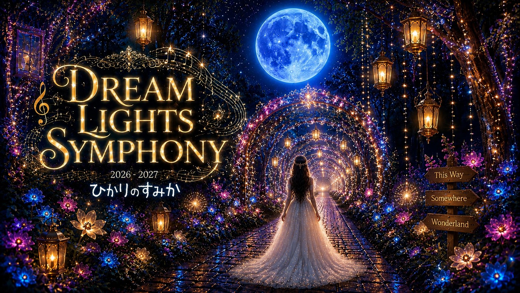 「DREAM LIGHTS SYMPHONY」のキービジュアル