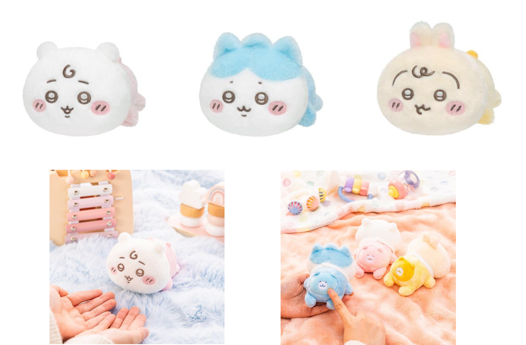 Chiikawa Baby ハイハイぬいぐるみ全3種