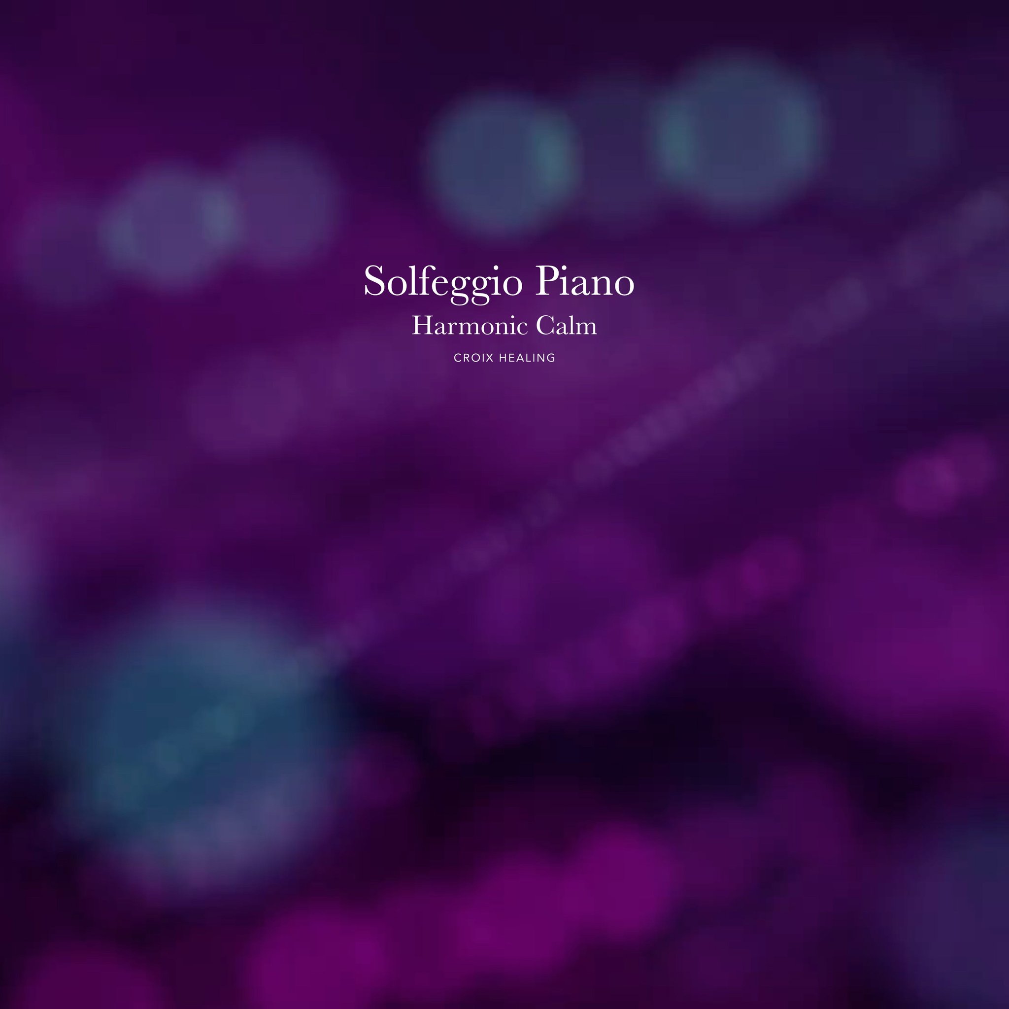 CROIX HEALING『Solfeggio Piano -Harmonic Calm』ジャケット