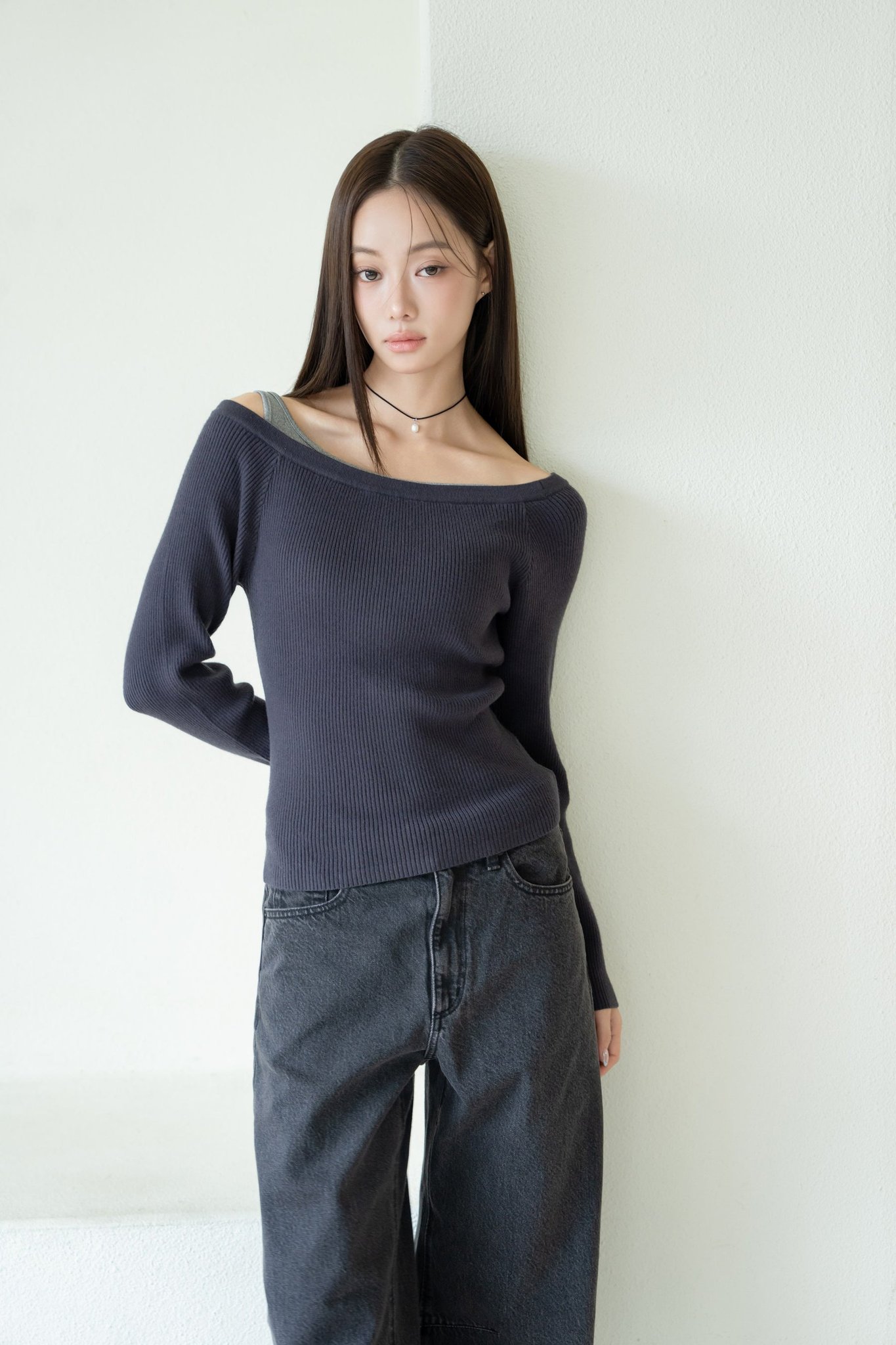 同日発売アイテム：カップ付きレイヤードアシメトップス《BRAmone Fashion Easy》