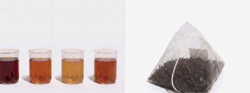 mamani TEAのティーバッグと4種類のお茶