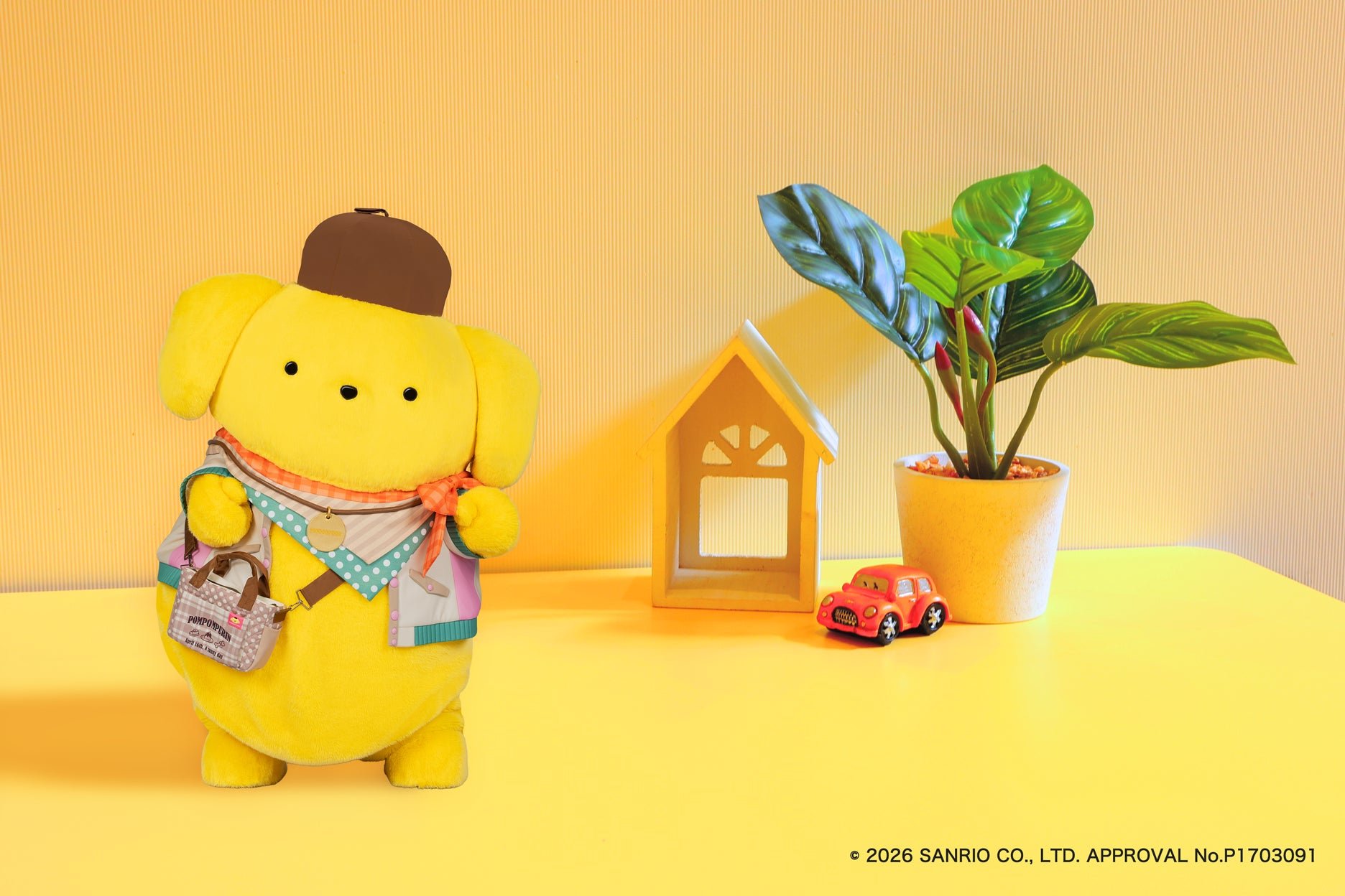 3Dデジタルフィギュア「いつでもプリン」のポムポムプリン