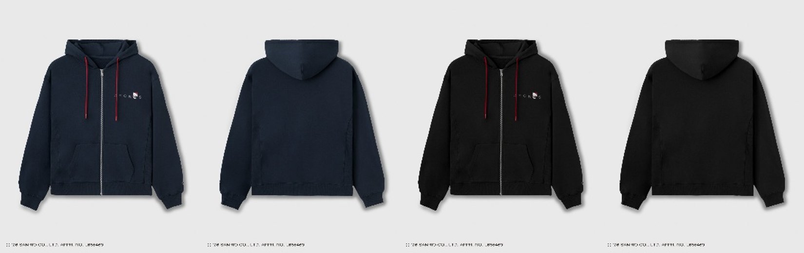 CRONOS × ハローキティ フーディー ネイビー・ブラック