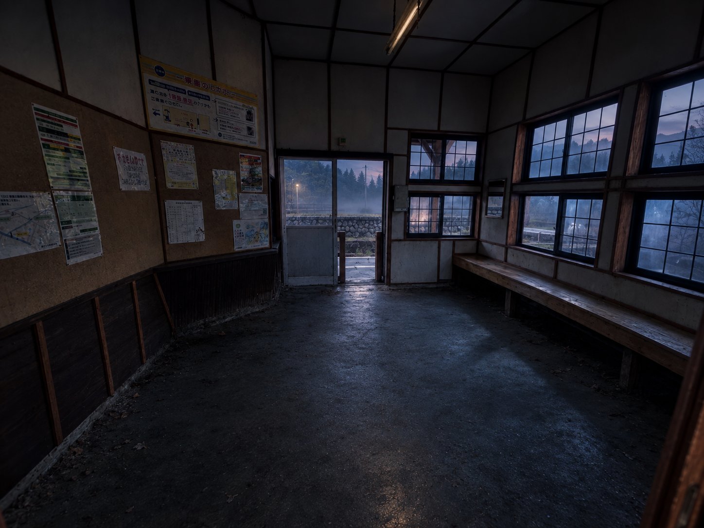 （３）商品概要 / 有峰口駅（イメージ）※画像は生成AIにより作成