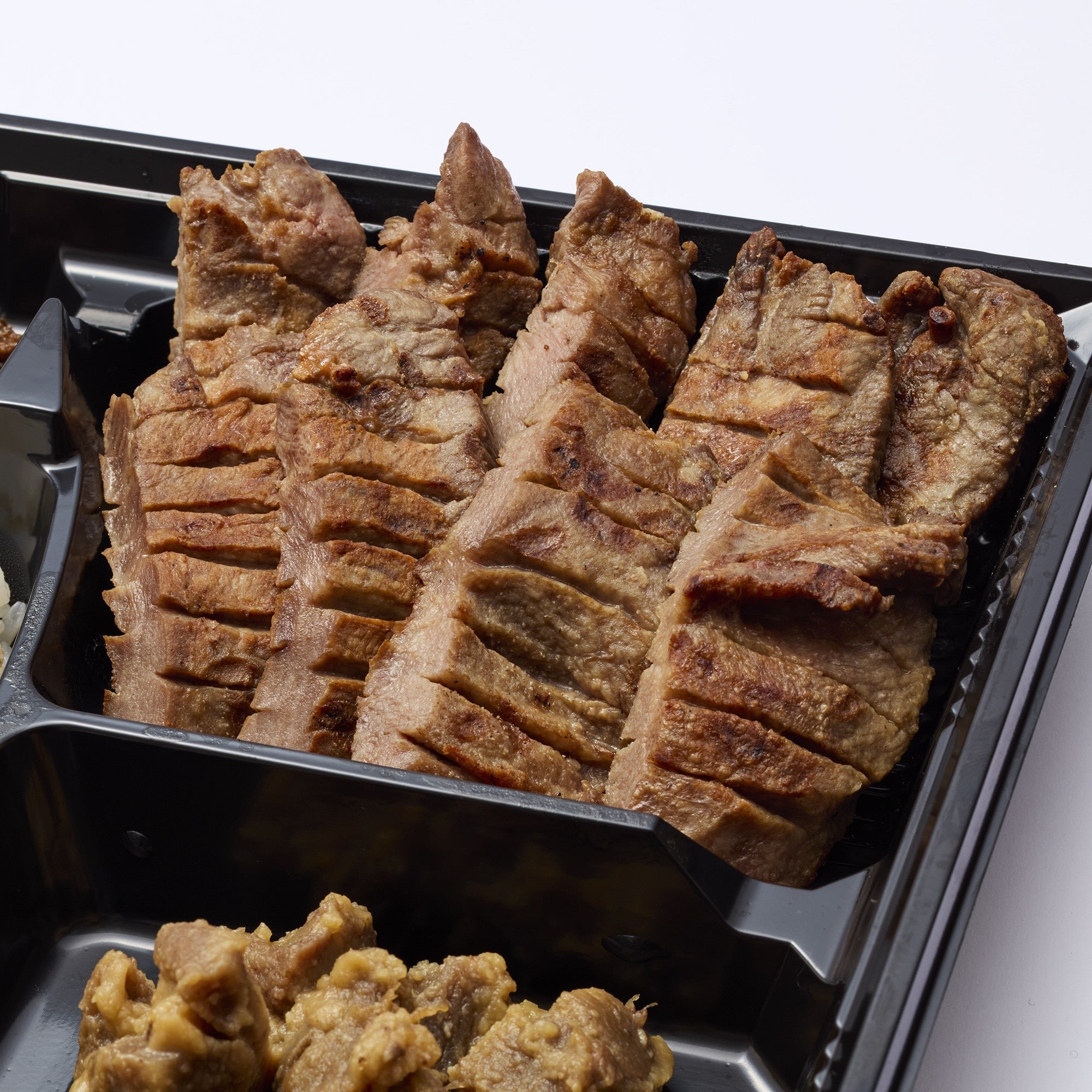 牛たん弁当の牛たんスライス