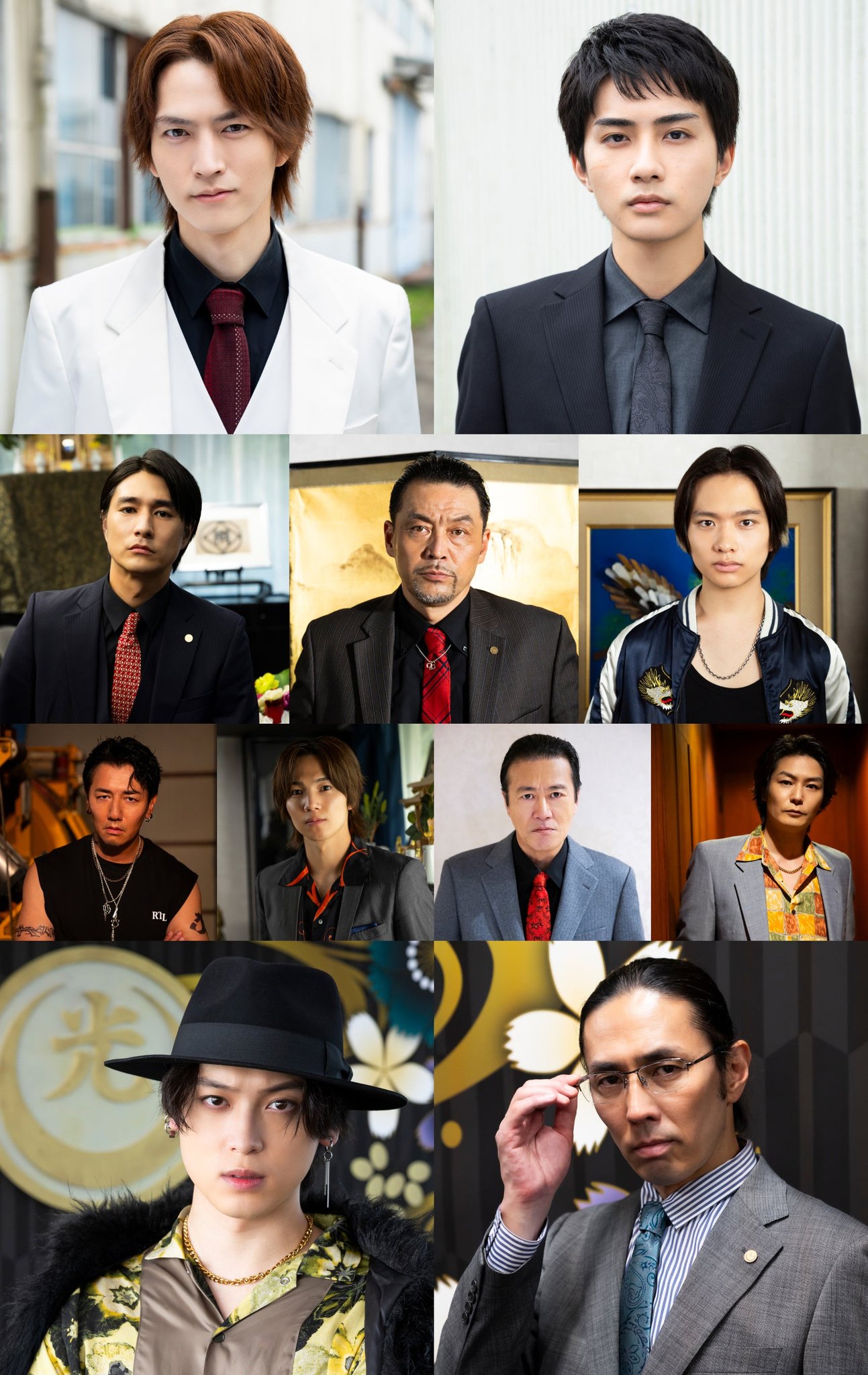 【『あなたを殺す旅』Season２ キャスト解禁！】 / （上段左から）和田雅成、髙橋大翔 遊屋慎太郎、寺中敬輔、南出凌嘉 弓削智久、中林登生、工藤俊作、八神蓮 松本大輝、袴田吉彦