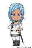 ■イラストレーター藤真拓哉さんによる新規描き下ろしのカーティス ・セラフィーナの公式ミニキャライラスト公開！ / カーティス