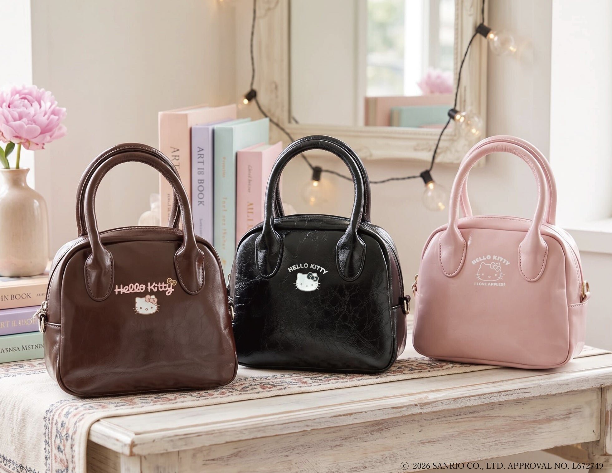【株式会社イーカムグループ】 ハローキティの大人かわいいトレンドバッグが登場!「HELLO KITTY MINI SHOULDER BAG COLLECTION」が新発売 by PR TIMES