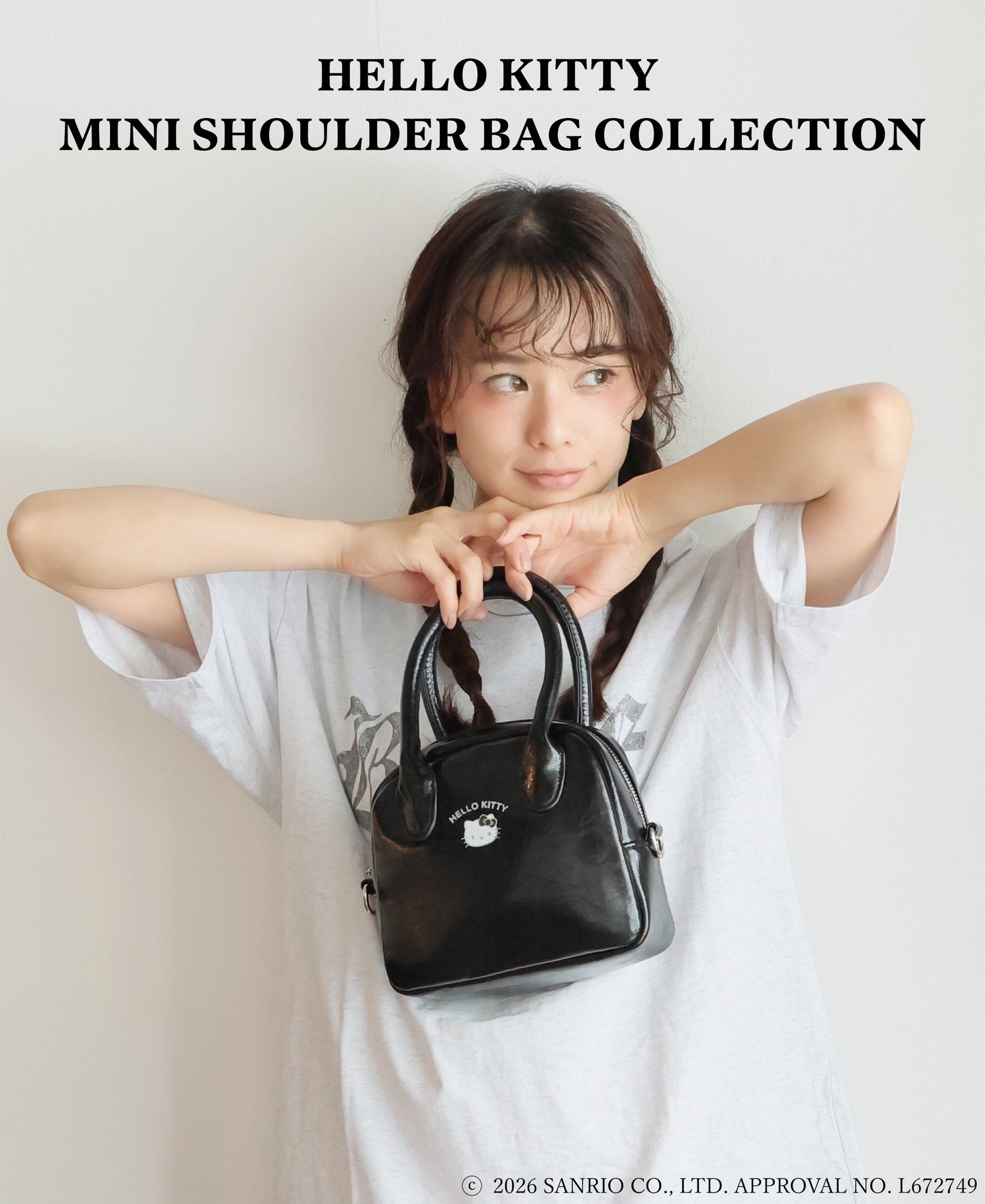 イーカムグループ「HELLO KITTY MINI SHOULDER BAG COLLECTION」