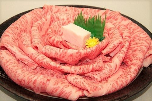 亀岡牛特選霜降ロースすき焼き