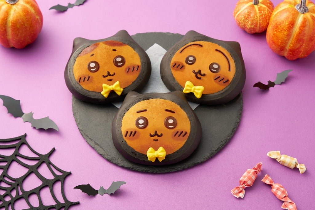 黒猫ハロウィンパン3種