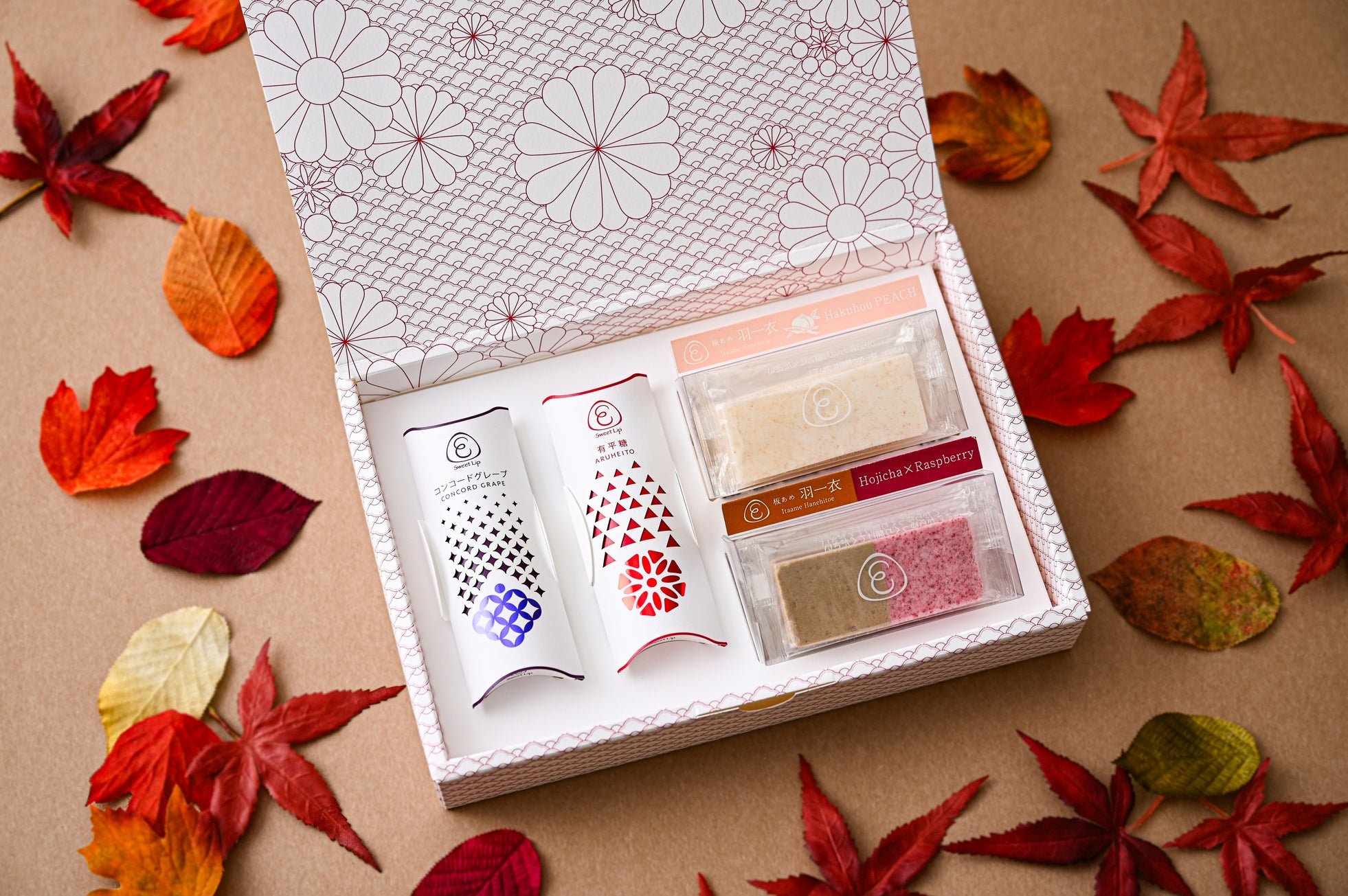 「ギフトBOX 秋」を開けた状態