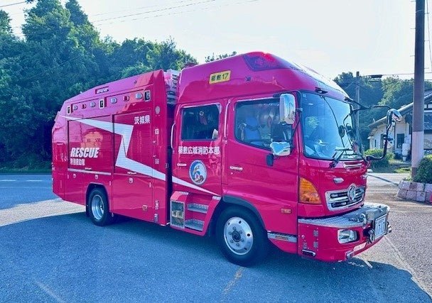 稲敷広域消防本部の救助工作車Ⅱ型