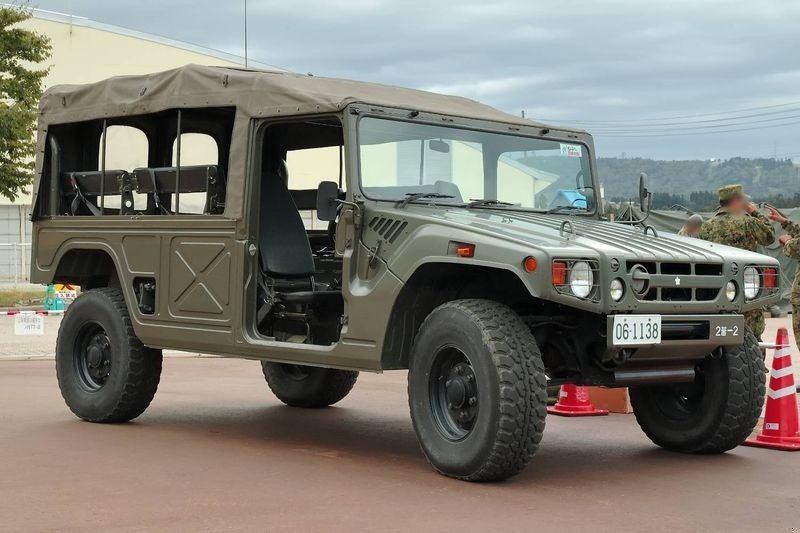 陸上自衛隊の高機動車