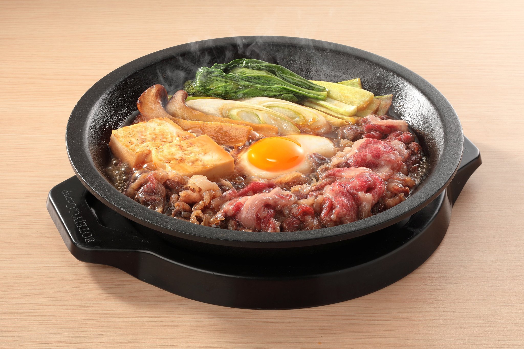 「神戸牛すき焼き」(750区 てっぱん屋台)
