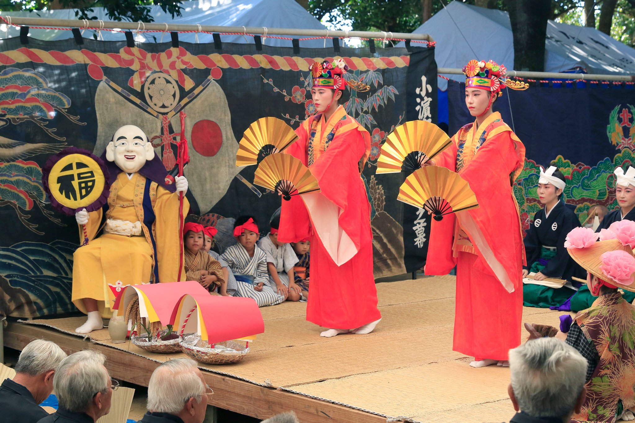 国指定重要無形民俗文化財「結願祭（キツガンサイ）」正日（ ショーニチ ）・本祭を愉しむ文化鑑賞 / 結願祭「「正日（ショーニチ）・本祭」の様子
