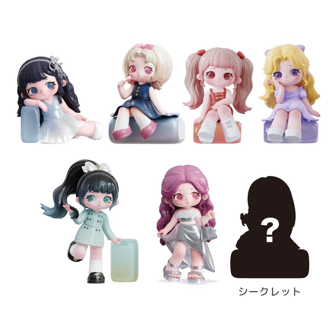 6種のZIYULIフィギュアが並ぶ商品画像