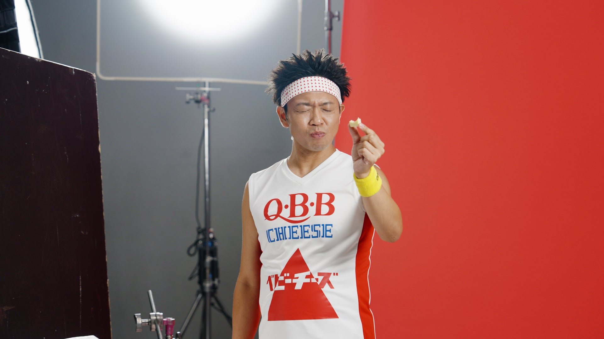 QBBベビーチーズ新CM『メイキング』カットシート
