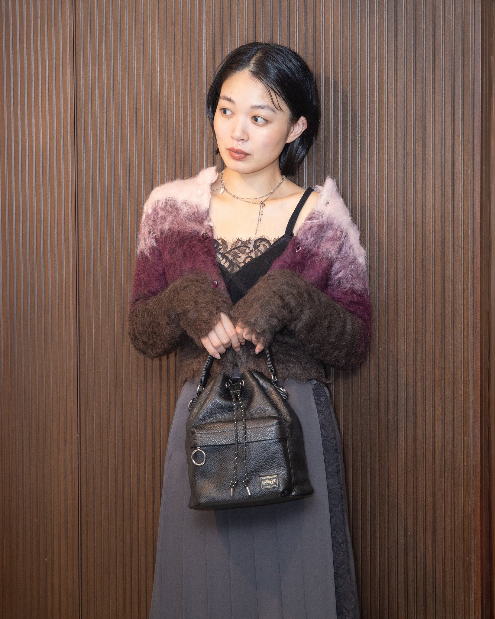 バルーンサックシュリンク black ディテール