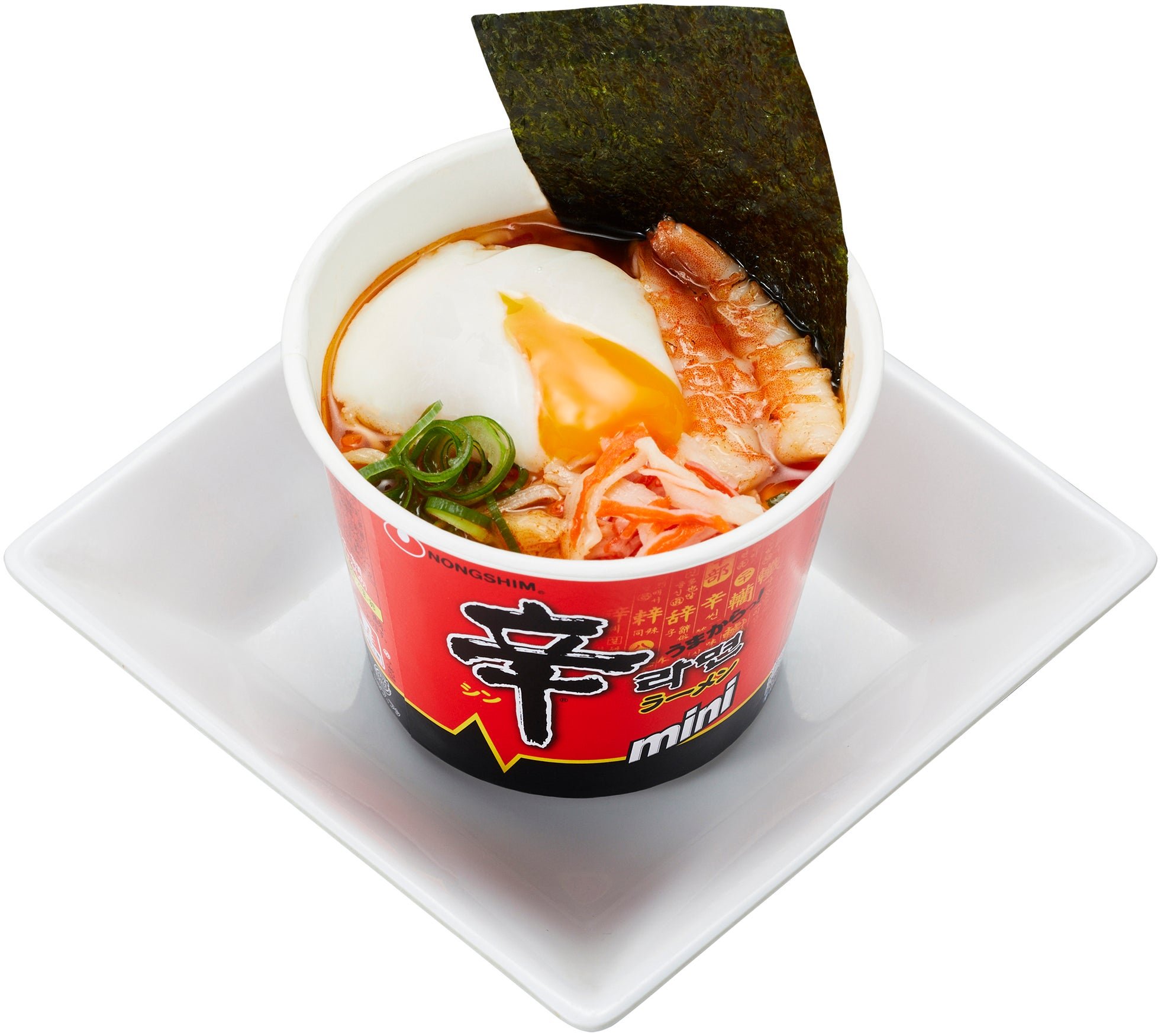 鯛スープの海鮮 辛ラーメン ～まろやか温玉添え～