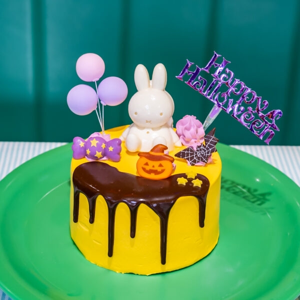 ミッフィーのハッピーハロウィンケーキの全体