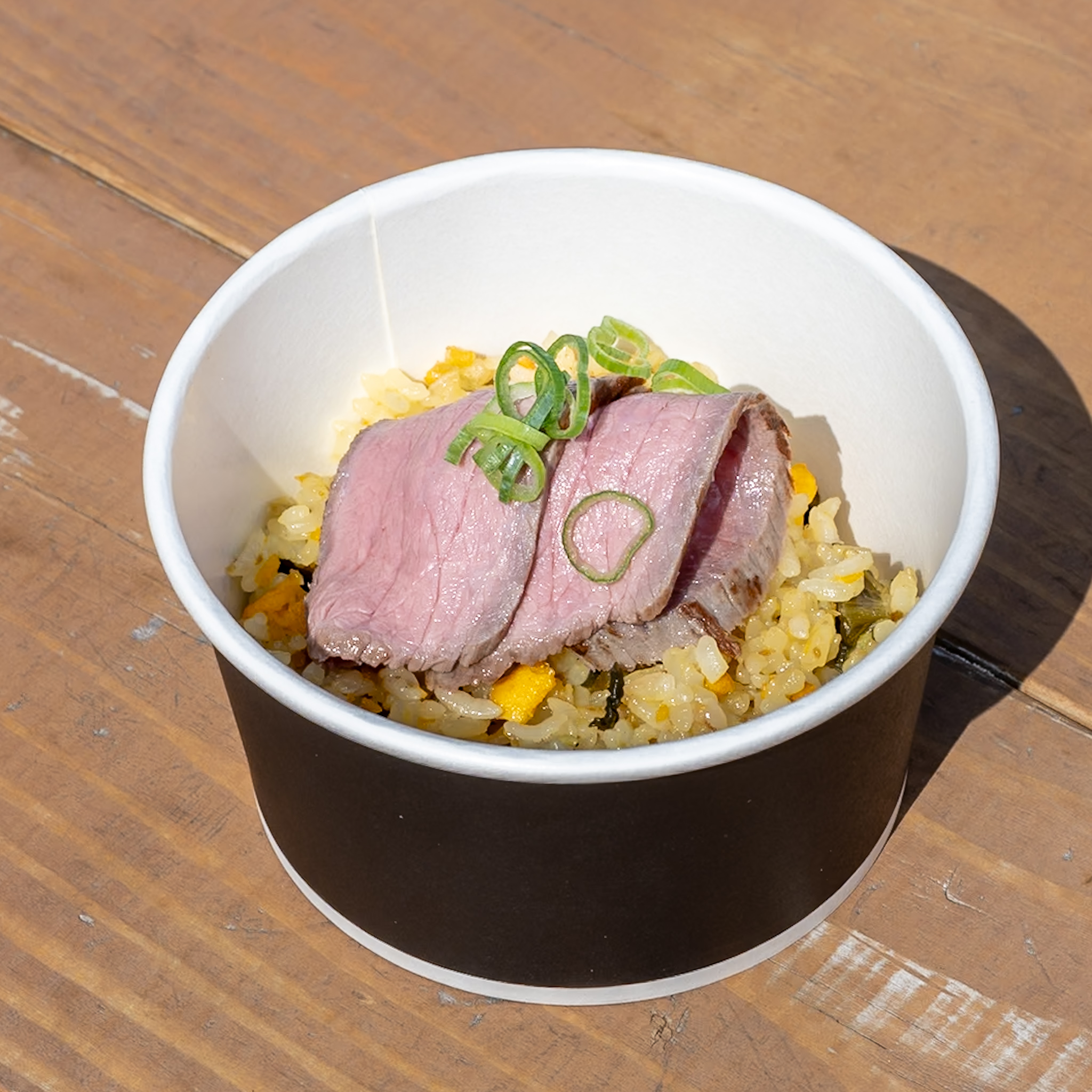 熊本県産あか牛の高菜炒飯