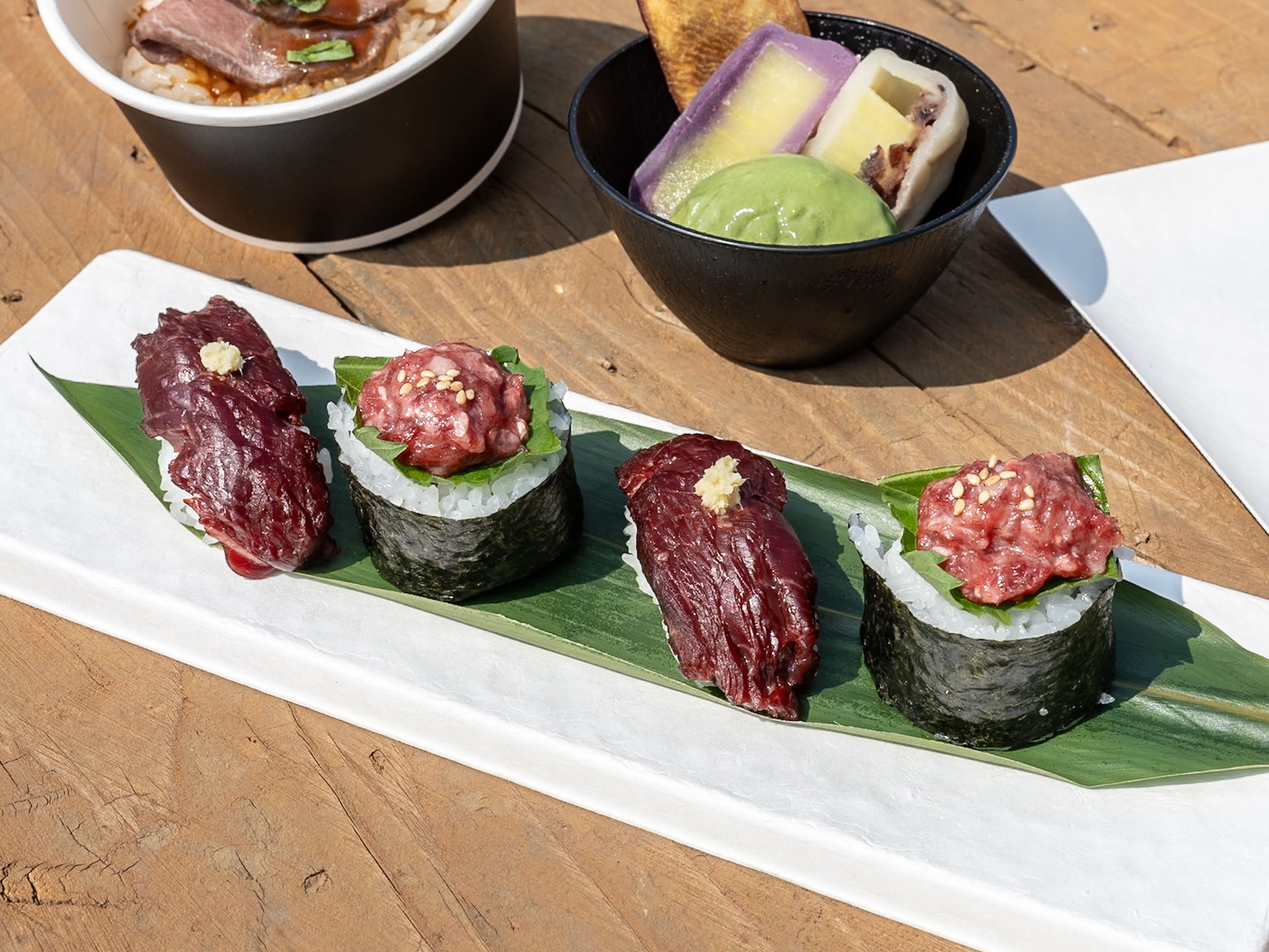 熊本名物 馬肉の贅沢寿司