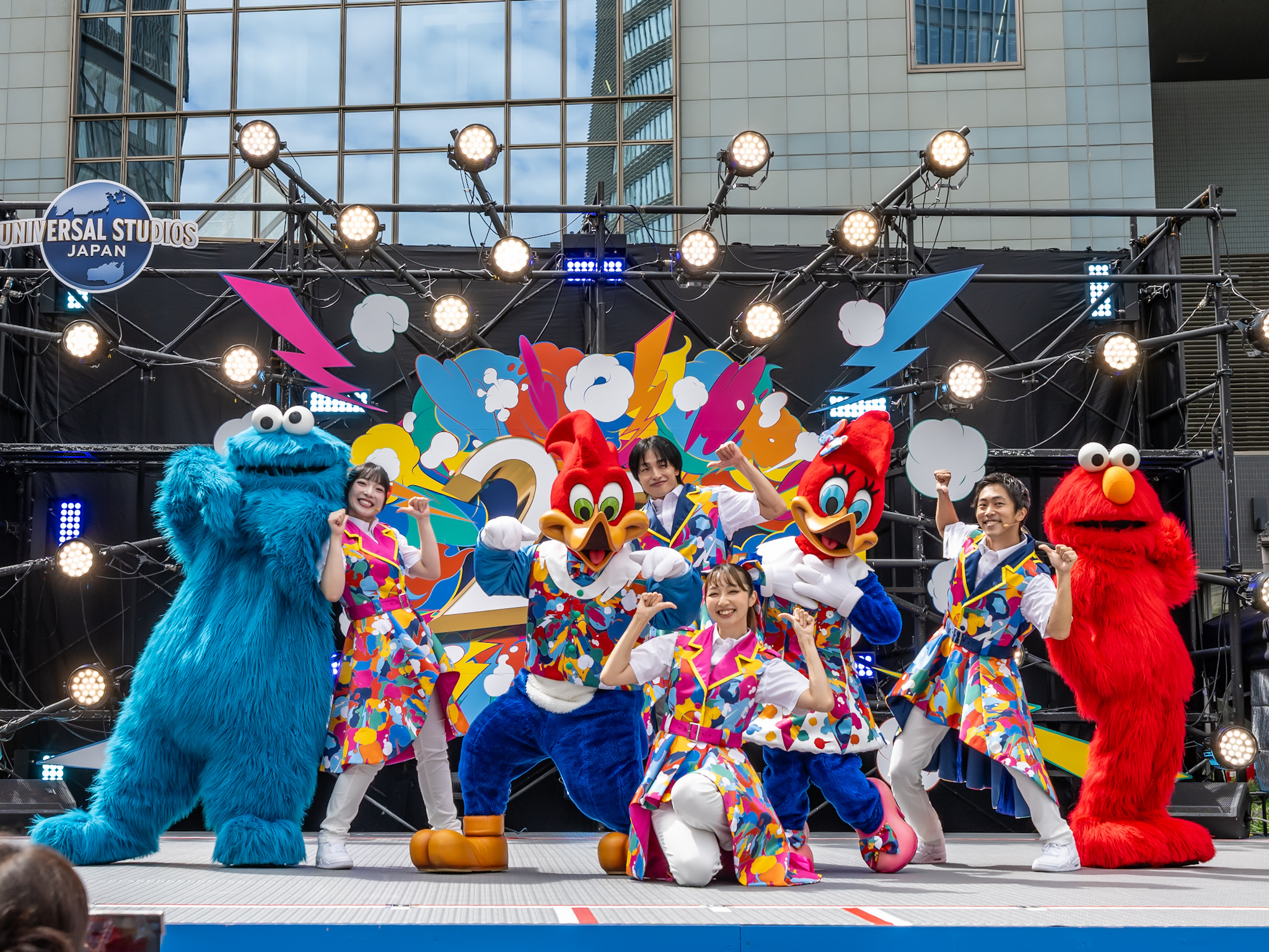 ユニバーサル・スタジオ・ジャパンの人気キャラクターが東京に集合