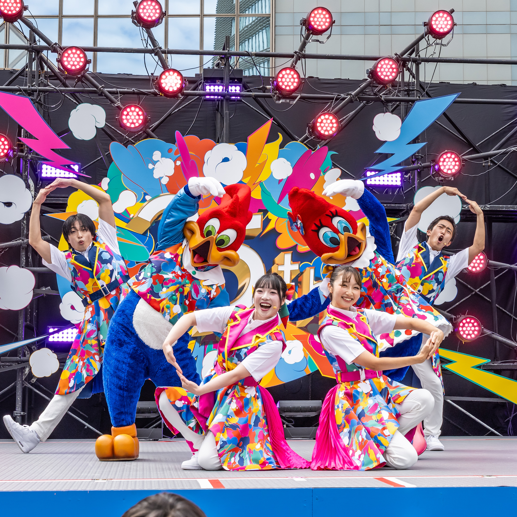 ユニバーサル・スタジオ・ジャパンの人気キャラクターが東京に集合